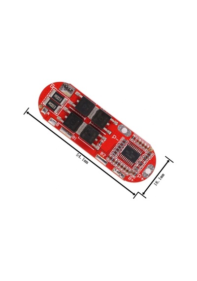 4s 25a Bms 18650 16.8v Lityum Pil Şarj Koruma Devresi