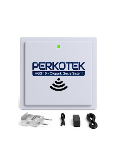 Perkotek Hgs 16 Uhf Otopark Anteni Hgs Araç Geçiş Okuyucu Uzun Mesafe Rfıd Okuyucu