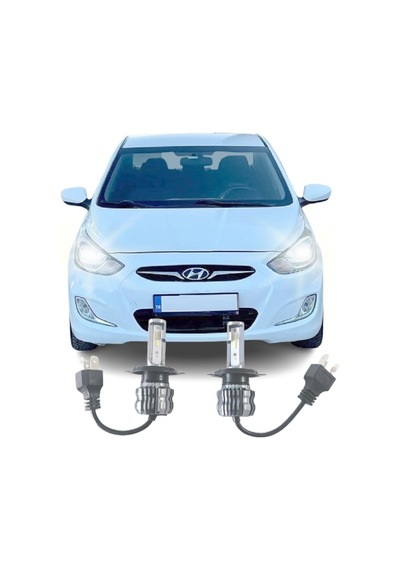 HYUNDAI ACCENT BLUE LED FAR AMPULÜ PHOTON ZERO H4
