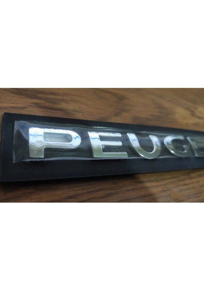 Bagaj Yazısı Peugeot 408 Model Bagaj Kapağı Yer Alan "peugeot" Estetik Görünüm 408- 2006 Ve Sonrası