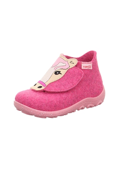Superfit Happy Octi Pembe Unicorn Çocuk Keçe Panduf Pembe