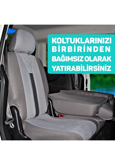 Pandami Ticari Oto Koltuk Kılıfı, Tam Set 5 Koltuk - Tay Tüyü / Bebek Mavisi