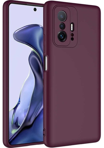 Xiaomi Mi 11T Pro 5G Kilif Mara Lansman Iç Yüzeyi Kadife Kilif 562840007