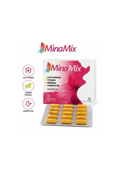 Lactoferrin Vitamin Mineral Probiyotik İçeren Takviye Edici Gıda