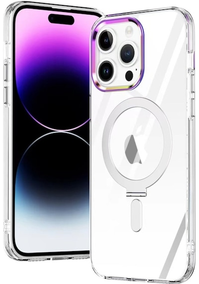 Apple Uyumlu iPhone 14 Pro Max Magsafe Kablosuz Sarj Seffaf Kilif 566185719