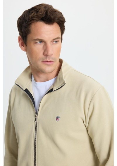 Tudors Erkek Slim Fit Dar Kesim Pamuklu Tam Fermuarlı Çift Cepli Dik Yaka Krem Sweatshirt Hırka-41890 Krem Tudors Erkek Slim Fit Dar Kesim Pamuklu Tam Fermuarlı Çift Cepli Dik Yaka Krem Sweatshirt Hırka-41890 Krem