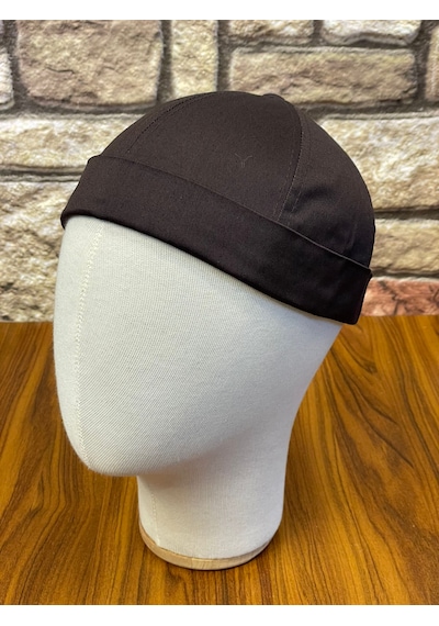 Hamze Docker Hip Hop Snapback Rapper Model Gabardin Şapka Acı Kahverengi