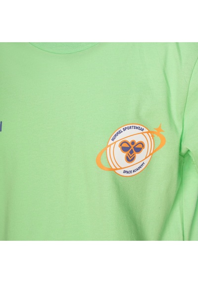 Hummel Hellen Çocuk Kısa Kollu Tişört 912102-7622 Yeşil