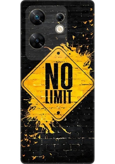 İnfinix Zero 30 4G Uyumlu No Limit Desenli Silikon Kılıf