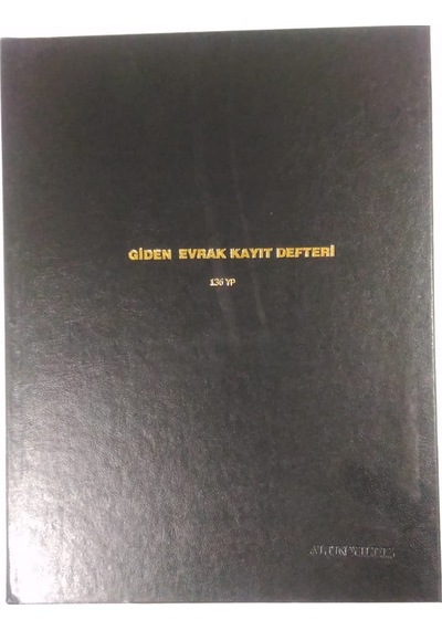 Giden Evrak Kayıt Defteri 136 Yaprak