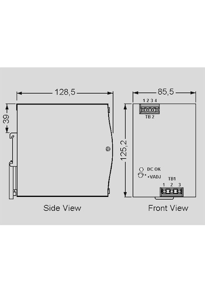 Meanwell Ndr-480-24 480w 24v 20a Ray Tip Güç Kaynağı
