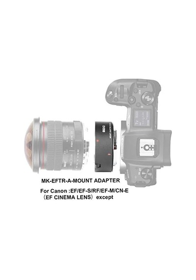 Eos R İçin Eos Ef / Efs Auto Focus Lens Adaptörü