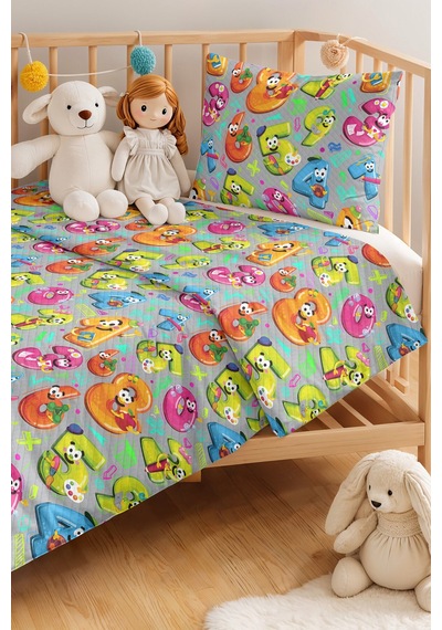 Evimde Bambaşka Renkli Rakam Temalı Çocuk Tek Kişilik Pike Takımı - Gri Turkuaz Bohem 160x220 CM Yazlık Yatak Örtüsü Evimde Bambaşka Renkli Rakam Temalı Çocuk Tek Kişilik Pike Takımı - Gri Turkuaz Bohem 160x220 CM Yazlık Yatak Örtüsü