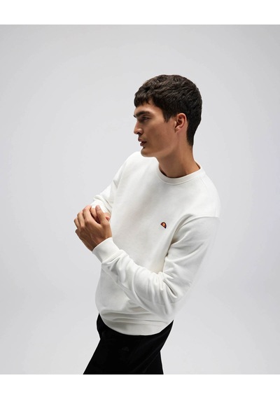 Ellesse Beyaz Erkek Sweatshirt Em579 Beyaz