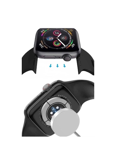 Mey İthalat Yeni Model Akıllı Saat Dokunmatik Ekran Unisex Amoled Ekran 44 Mm
