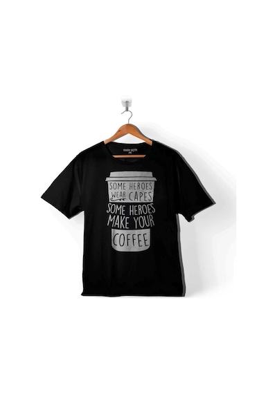 Spiderman Coffee Some Heroes Wear Capes Make Your Kahve Çocuk Tişört
