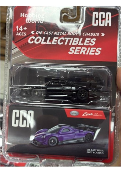 Cca Collectibles Series Pagani Zonda Revolucion Siyah 1/64 Model Araba
