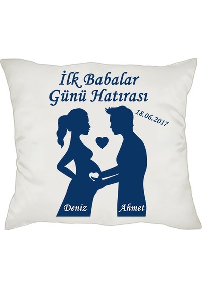 Baba Adayına Ilk Babalar Günü Hediye Seti - Tarih Ve Isim Baskılı