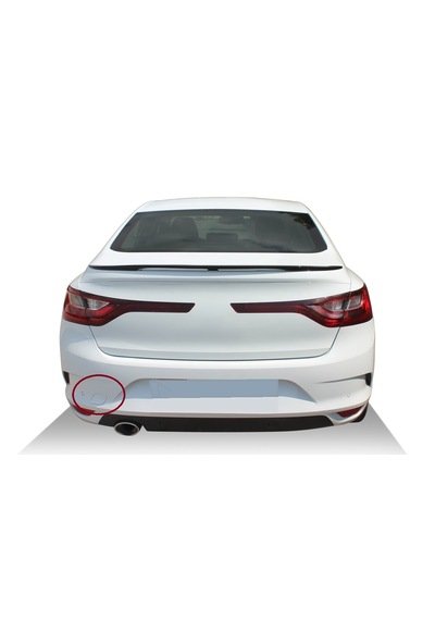 Renault Megane 4 Arka Tampon Kapağı Çekme Kancası Kapağı -