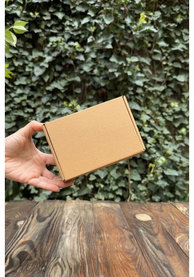 15x10x4cm Kilitli Kraft Kutu 25 Adet 1
