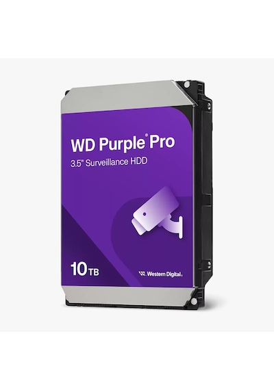 Wd Purple Pro 10tb 7200rpm 256mb Sata3 6gbit/sn Wd102purp 7/24 Hdd