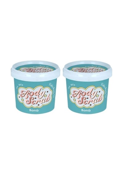 Bomb Cosmetics Flake Away 99 Vücut Peeling 400g 2 Paketi