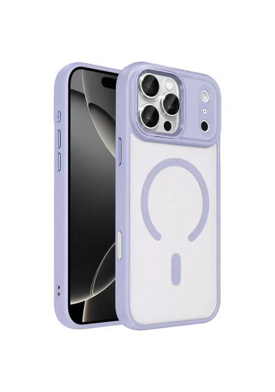 Znv Zenvia Mey İthalat Apple iPhone Uyumlu 17 Pro Max Terea Magsafe Kapak - Mor Znv2025 Cmn Diğer
