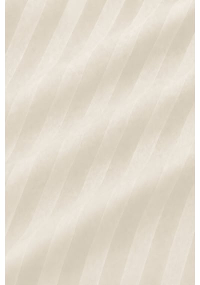 Çizgili Saten Çarşaf Takımı Seti Lastikli Yumuşak & Parlak Tek/çift/battal Boy 30 Cm Yükseklik Krem