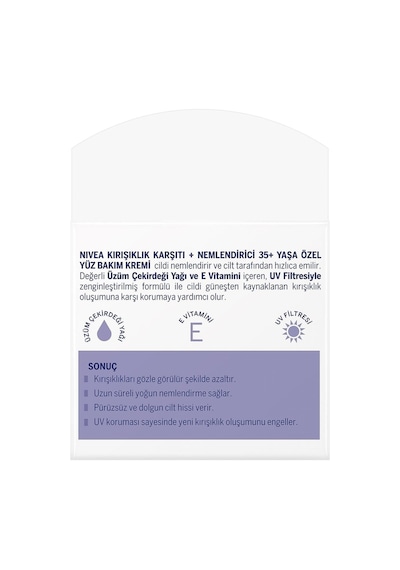 35+ Kırışıklık Karşıtı Yüz Kremi 50 Ml
