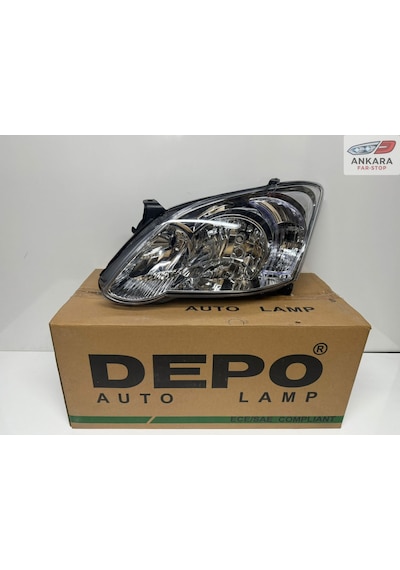 Toyota Corolla 2004-2006 Hatchback Far Lambası Sol Hatchback Damla Far-ön Sol-depo Marka