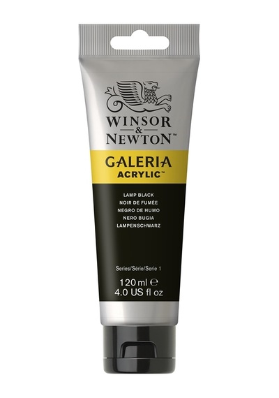 Winsor Newton Galeria Akrilik Boya 120Ml Lamp Black