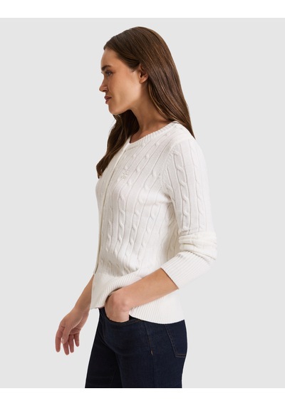 Pierre Cardin Beyaz Regular Fit Triko Hırka 50331467 Vr013
