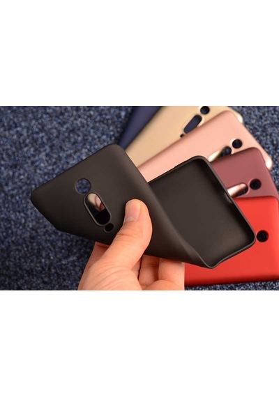 Noktaks - Xiaomi Uyumlu Xiaomi Mi 9t / Mi 9t Pro - Kılıf Mat Renkli Esnek Premier Silikon Kapak - Siyah