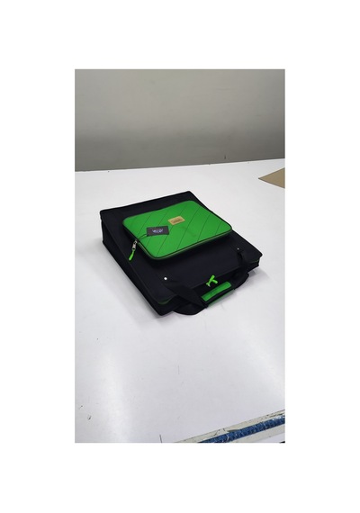 Cms 1000 Mikser İçin Uyumlu Soft Case Çanta Kılıf - Siyah - Yeşil.