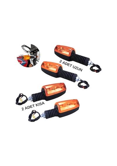 Motosiklet Sinyal 2 Ön 2 Arka Sinyal Takim 4 Adet Cg Çita X Cg 503202570