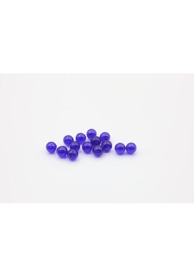 Kabak Plastik Boncuk 4-6-8 Mm 6 Mm / Mavi