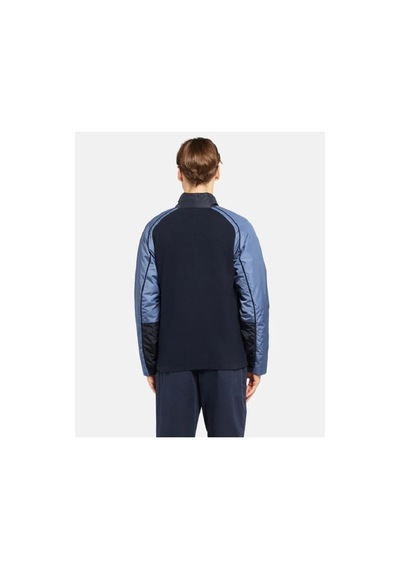 Boss Panoramica Hybrid Knit Jacket Erkek Ceket Mavi Mavi