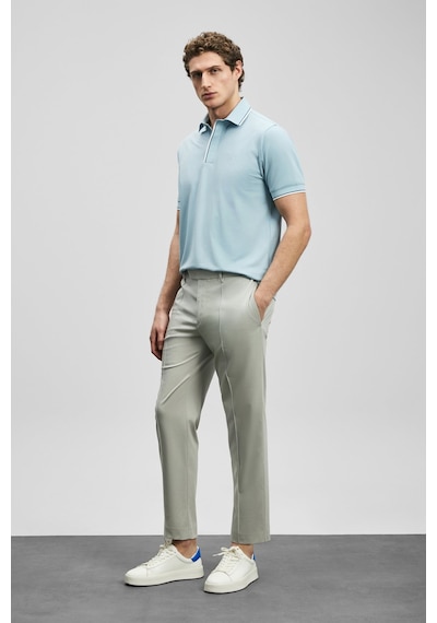 Lufian Levi Smart Erkek Polo T-shirt 111040238 Açık Mavi
