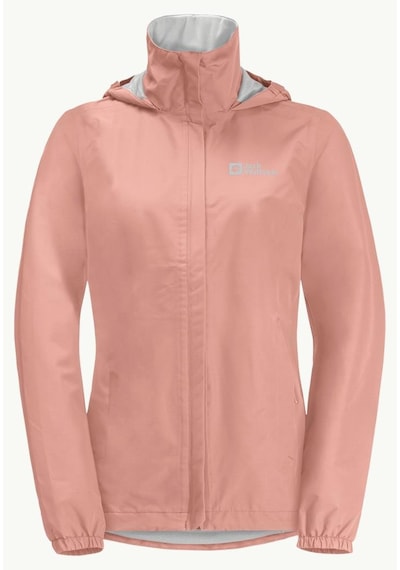 Jack Wolfskin 1111202 2919 Stormy Point 2l Jkt W Rose Dawn Kadın Outdoor Ceket Pembe
