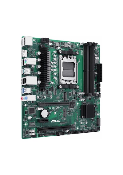 Asus Pro B650m-ct-csm Ddr5 6400mhz Oc M.2 Hdmı/dp/usb-c Pcıe 4.0 Am5 Matx Anakart