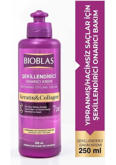 Bioblas Sıvı Saç Kremi Argan 200 Ml Ve Şek.onarıcı Saç Kremi 250 Ml 2 Li