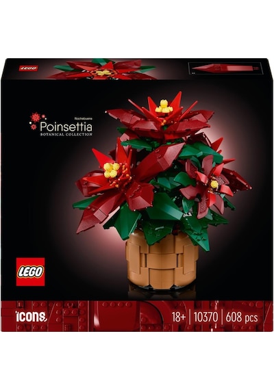 Icons Ponsetya 10370 - Yetişkinler Için Atatürk Çiçeği Poinsettia Yapım Seti 608 Parça