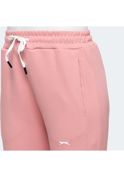 Slazenger VEVA Kadın Cepli Pembe Eşofman Altı