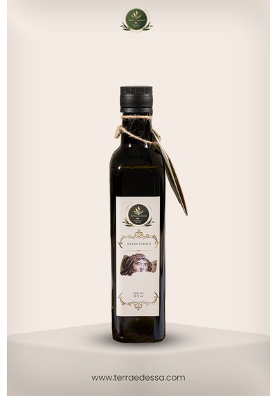 Terra Edessa Olio High Quality Olive Oil Erken Hasat Natürel Sızma Zeytinyağı - 500 Ml - Mezopotamya'nın Bereketli Lezzeti