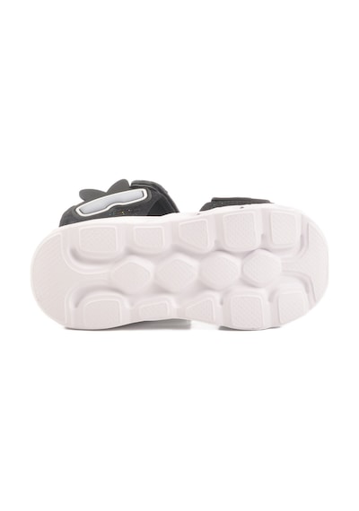 Siyah Cırtlı Işıklı Erkek Çocuk Spor Sandalet 018127 P Siyah