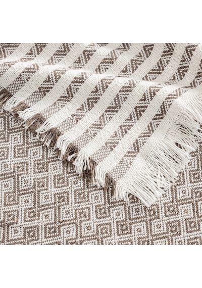 Kahverengi Koltuk Kanepe Örtüsü Koruyucu Koltuk Şalı 170x200 Çekyat Örtüsü