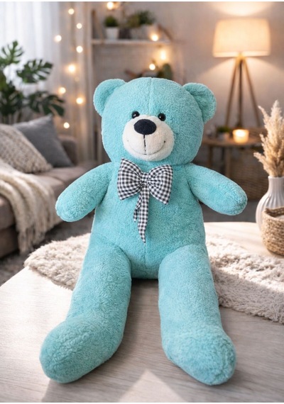 100 Cm Peluş Ayıcık Peluş Ayı Hediyelik Peluş Oyuncak Sevgiliye Mint