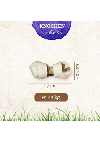 Delights Beef Xs Boy Sığır Etli Kemik 7'li, 84 Gr Köpek Ödülü