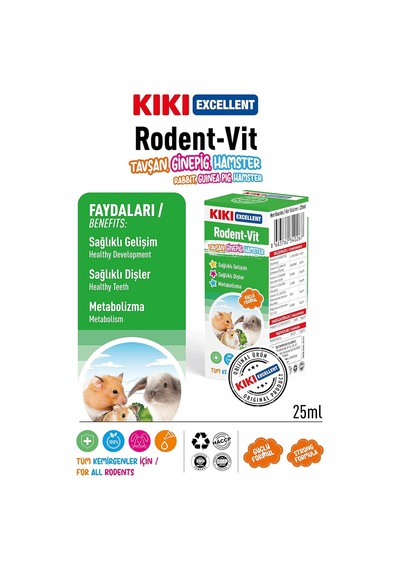 Kıkı Excellent Kemirgen Rodent-vit 25 Ml. Kg101