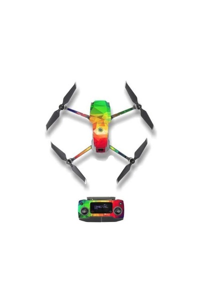 DJI Mavic 2 Pro Su Geçirmez Uv Dayanıklı Pvc Koruma Sticker Sc